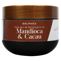 Obliphica Cosméticos Mandioca & Cacau - Máscara de Revitalização 300g
