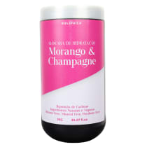 Obliphica Cosméticos Morango & Champagne - Máscara de Hidratação 1kg