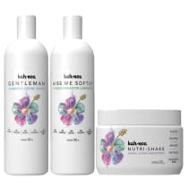 Kit Kah-Noa Cachos Incríveis Home Care Nutri-Shake (3 Produtos)
