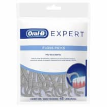 Oral-B Expert Floss Picks - Fio Dental com Haste (45 Unidades)