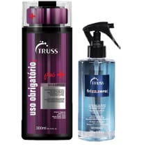 Kit Truss Uso Obrigatório Plus+ Frizz Zero Dupla (2 Produtos)