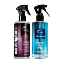 Kit Truss Uso Obrigatorio Plus+ Frizz Zero Duo (2 Produtos)