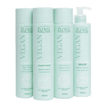 Kit Zuriel Professional Cosmetics Vegan Coco (4 Produtos)