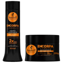 Kit Haskell Encorpa Cabelo Shampoo & Máscara (2 Produtos)