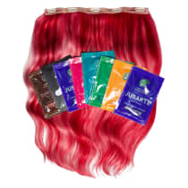 Imagem do produto MELINA - Aplique de Tic Tac Halo de Fio Invisível em Cabelo Humano Loiro 55cm e 100g