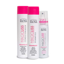 Kit Zuriel Professional Cosmetics Magic Liss (3 Produtos)