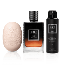 Combo Iconique 001: Eau De Parfum 75ml + Desodorante Antitranspirante 75g + Sabonete em Barra 90g