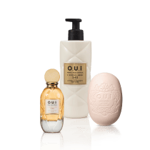 Imagem do produto Combo O.U.i L’Amour-Esse 142:  Eau de Parfum 30ml + Sabonete Em Barra 190g + Loção Corporal 400ml