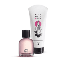 Kit Flor Mais Rosa: Desodorante Colônia 75ml + Desodorante Loção Hidratante Corporal