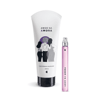 Kit Amor na Amora: Desodorante Colônia 10ml + Desodorante Loção Hidratante Corporal