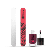 Kit Esmalte Vinhito + Lixa de Unha com Espelho