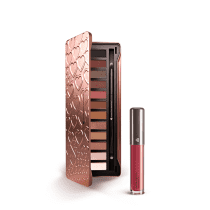 Kit Paleta de Sombras Adoro Rosês + Batom Líquido Supermate Goiabali