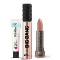 Kit Máscara Big Bang + Tchau Vinquinhos + Batom Hidratante Nudelina