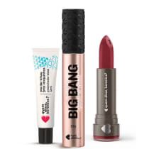 Kit Máscara Big Bang + Tchau Vinquinhos + Batom Mate Alta Pigmentação Malvenito