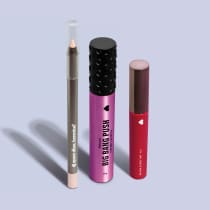 Imagem do produto Combo Make dos Sonhos: Máscara de Cílios Big Bang Push + Lápis Olhos Begete + Batom Supertint Vevetint