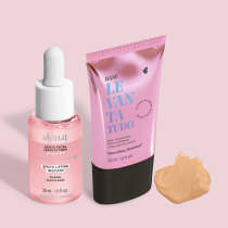 Combo Levanta Tudo: Sérum Facial Skin.q 30ml + Base Líquida Cor 03F 30ml