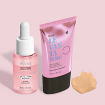 Combo Levanta Tudo: Sérum Facial Skin.q 30ml + Base Líquida Cor 02Q 30ml