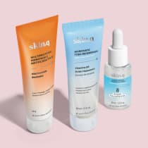 Combo Skin.q: Sérum Facial 30ml + Hidratante Facial 50ml + Multiprotetor FPS50 50g