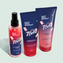 Combo QDB 7Belo: Body Splash 200ml + Sabonete Líquido Corporal 200ml + Loção Corporal 200ml