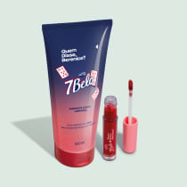 Combo QDB 7Belo: Sabonete Líquido 200ml + Gloss Labial Framboesa 4ml