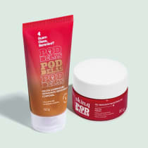 Combo QDB Pod Delas: Geleia Iluminadora 150g + Gel Hidratante 80g