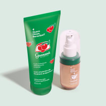 Combo QDB Guaraná Antarctica: Iluminador Líquido Rosto e Corpo 30ml + Loção Corporal 200ml