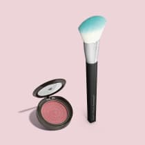 Imagem do produto Combo Presente Dia das Mães: Blush Compacto Rosita 2g + Pincel para Blush