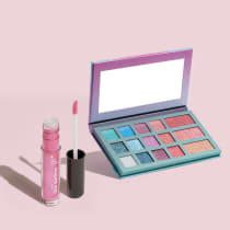 Imagem do produto Combo Dos Sonhos: Paleta Multifuncional 24,6g + Gloss Labial Rosa Rosadex 4ml