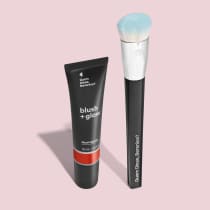 Imagem do produto Combo Blush Líquido Coral Pessegoli 15 ml + Pincel Super Denso