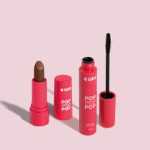 Imagem do produto Combo POP: Batom Semi Matte Marrom Glacê 3,6g + Máscara de Cílios 10g