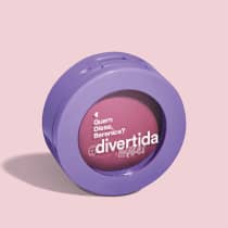 Blush Cremoso Coral Cativante QDB Divertida Make! 2,3g