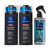 Imagem do produto Combo Frizz Zero: Shampoo Frizz Zero 300ml + Condicionador 300ml + Máscara Líquida Frizz Zero 260ml