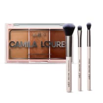 Imagem do produto Combo Camila Loures: Paleta de Rosto Multifuncional 15,5g + Kit de Pincéis