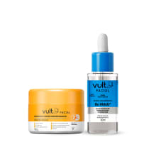 Imagem do produto Combo Hidratação Facial: Sérum Ácido Hialurônico 30ml + Creme Hidratante Uniformizador Facial 100g