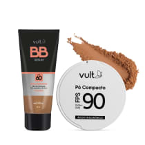 Imagem do produto Combo Make Vult: Pó Compacto Cor 5 FPS 90 6g + Sérum Facial BB Cream FPS 60 30ml