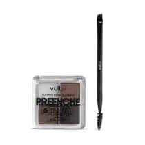 Imagem do produto Combo Vult: Quarteto De Sombras Para Sobrancelhas Preenche & Fixa 5g + Pincel Duo Para Sobrancelhas