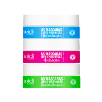 Kit Widi Care As Máscaras Super Poderosas Trio, 3 produtos.