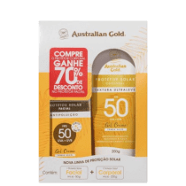Kit Australian Gold Bronzing Accelerator Dark Tanning & Instant Bronzer FPS 30 (2 Produtos)