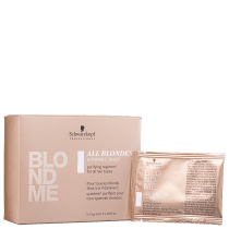 Schwarzkopf Professional BlondMe Shot Capilar de Vitamina C para Todos os Loiros - Sachê Capilar 5x5g
