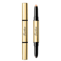 Sombra Deep Plum / Shiny Gold Guerlain Mad Eyes Edição Limitada Duo Contrast 1,6g