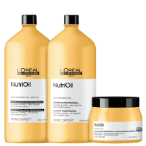 Kit L'Oréal Professionnel NutriOil Tratamento de Salão (3 Produtos)