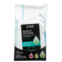 Kiss New York Aloe - Lenço Demaquilante (36 Unidades)
