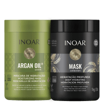 Kit Inoar Argan Oil Mask (2 Produtos)