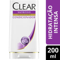 Condicionador Anticaspa Clear Hidratação Intensa 200ml