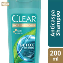 Clear Detox Diário - Shampoo Anticaspa 200ml