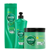 Kit Seda Cachos Definidos e Nutridos (3 Produtos)