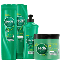 Kit Seda Cachos Definidos Full (4 Produtos)