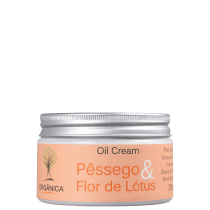 Orgânica Pêssego e Flor de Lótus Oil - Creme Hidratante Corporal 250g