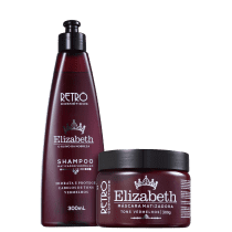 Kit Retrô Cosméticos Red Elizabeth Duo (2 Produtos)