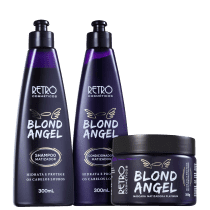 Kit Retrô Cosméticos Blond Angel Trio (3 Produtos)
